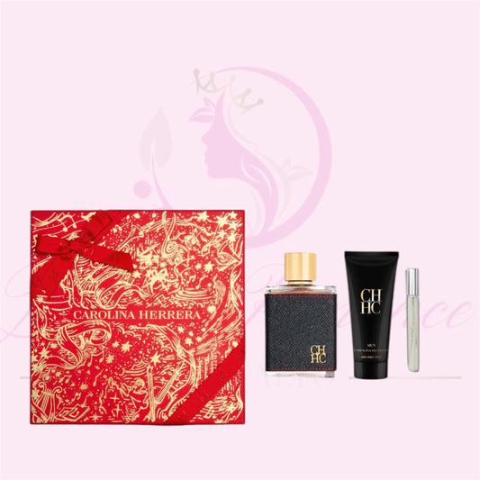 CH Men by Carolina Herrera - For Men 3Pcs GIft Set EDT